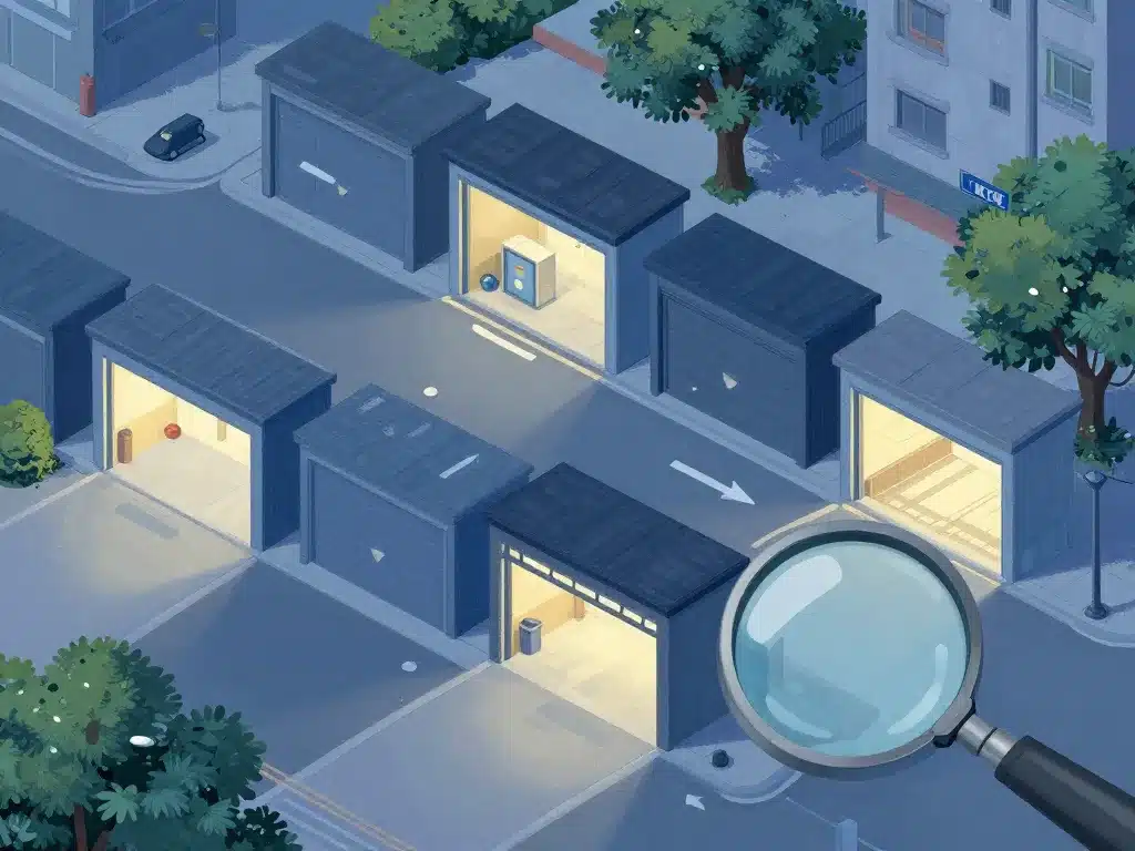 acheter un garage et le louer illustration choix optimal