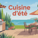amenagement cuisine d ete convivial jardin