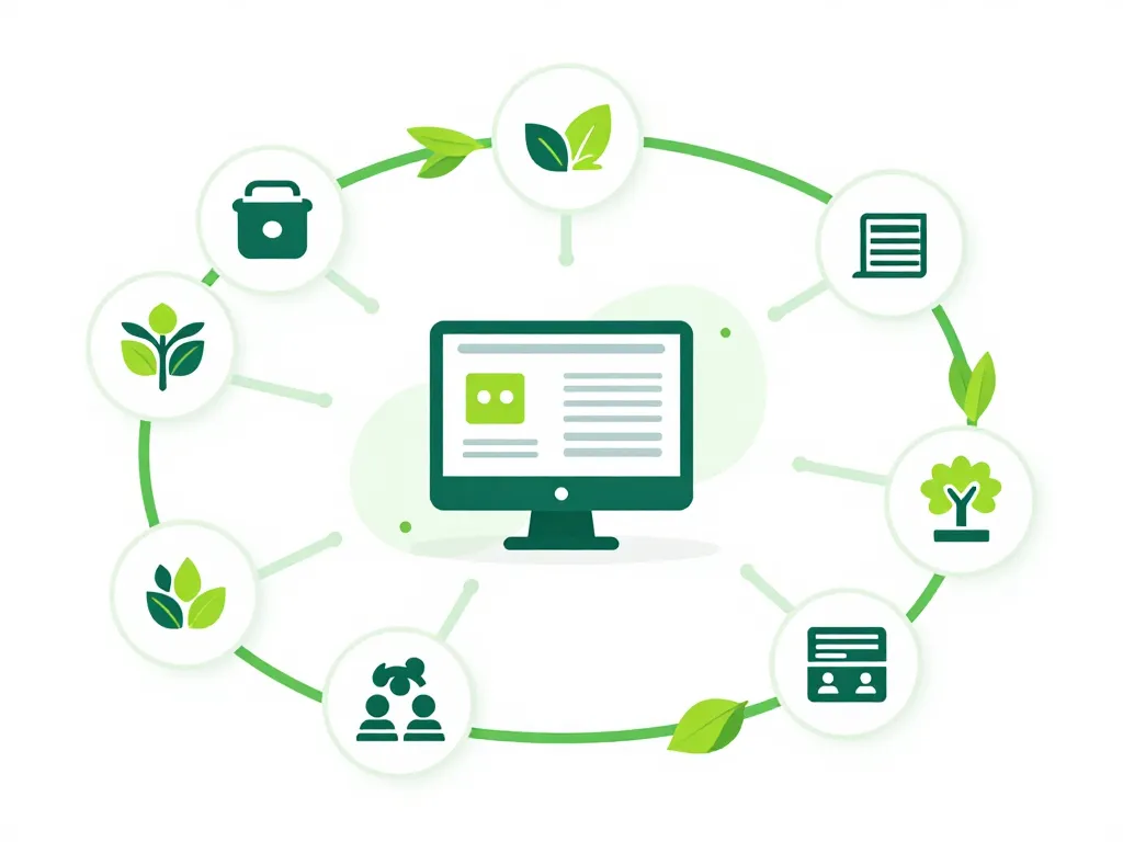 diagramme structure blog écolo association SEO