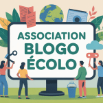 illustration association blog écolo personnes écran écologique