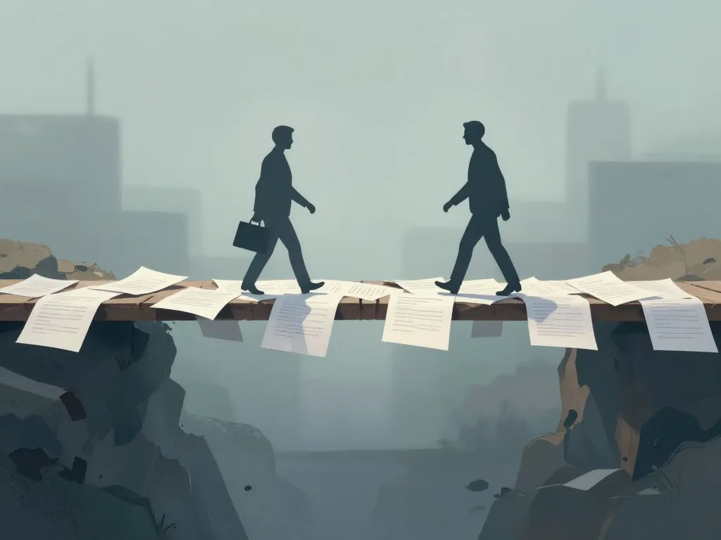 attestation dévolutive sans notaire risques héritiers illustration