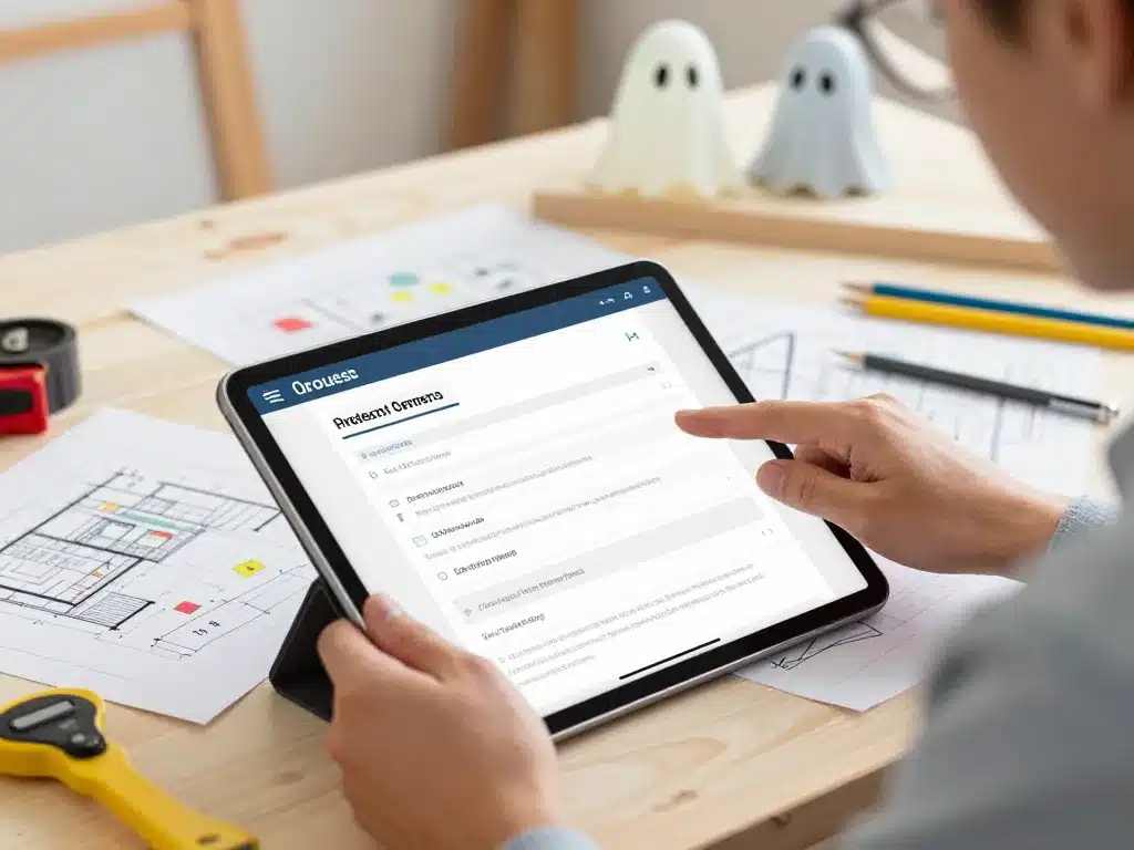 personne utilisant batiav.com pour travaux BTP