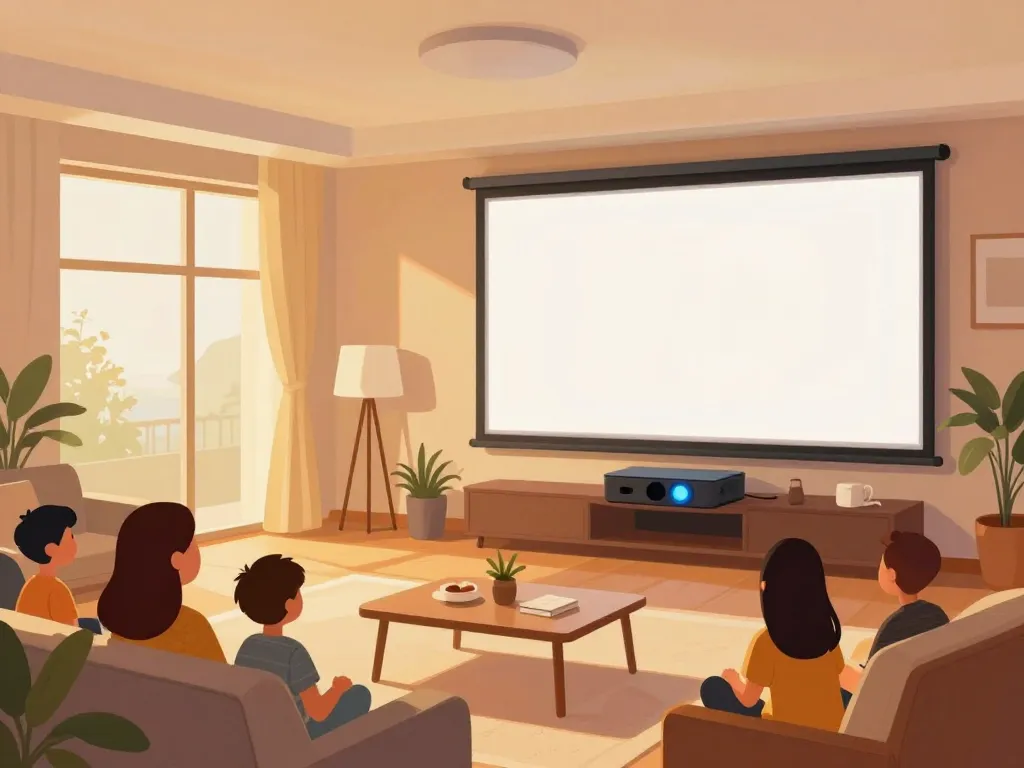 Ecran home cinema installation et confort