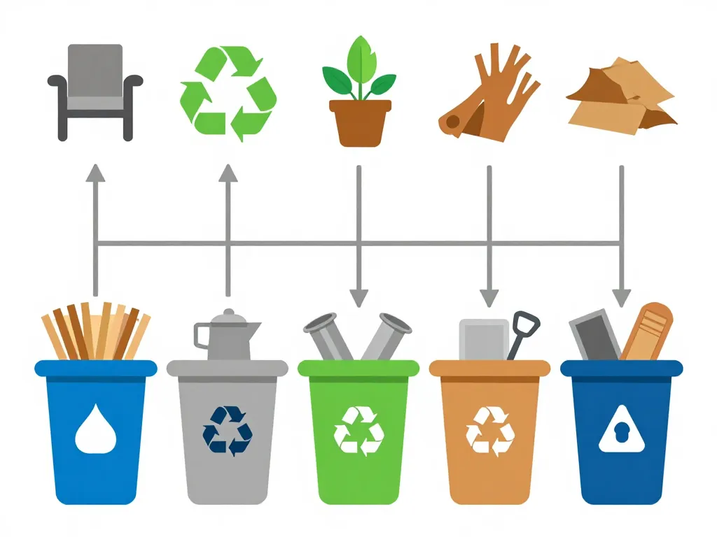 déchets triés déchetterie saint sever catégories acceptées