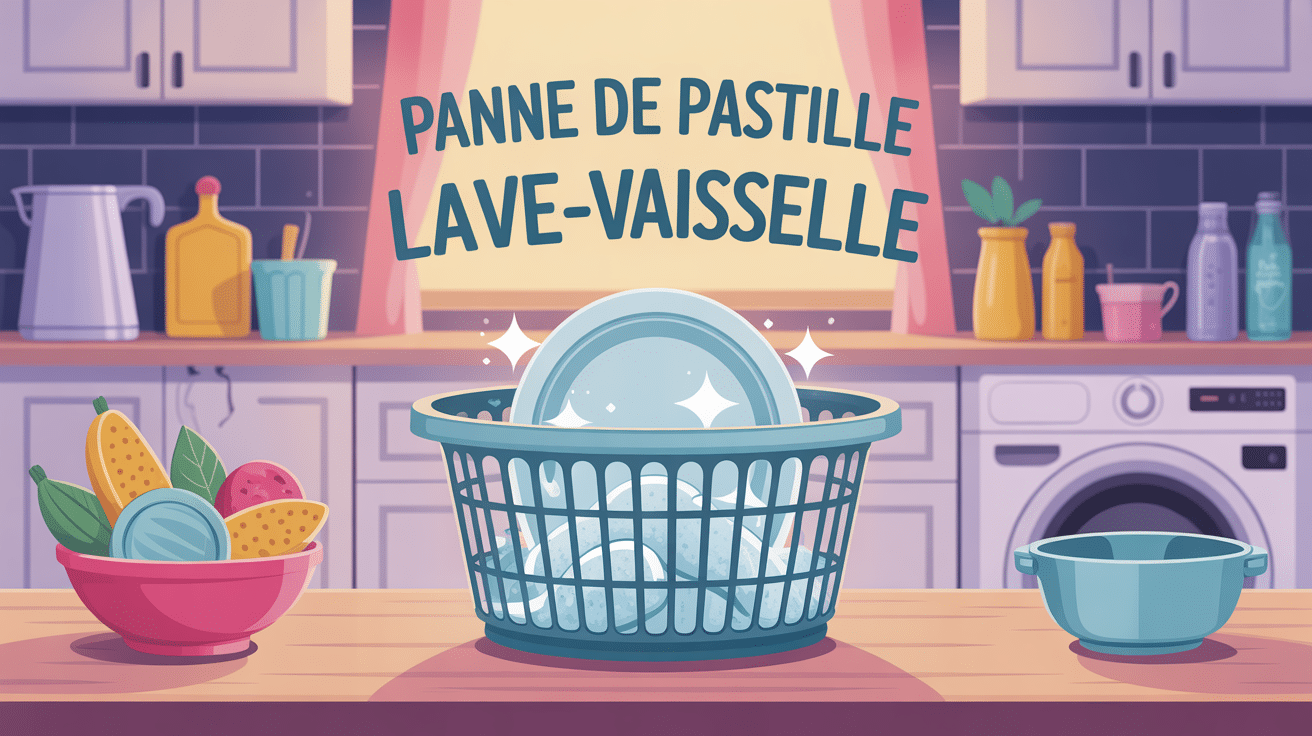 en panne de pastille lave-vaisselle et alternatives fiables