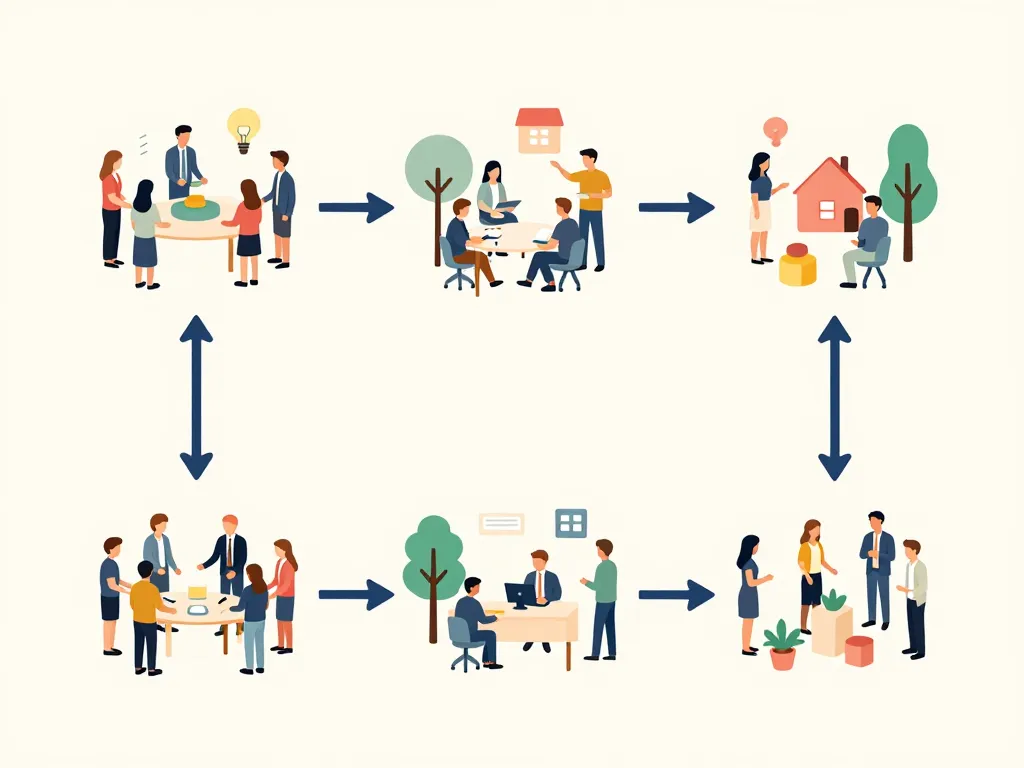 processus de montage collectif, structuration projet habitatparticipatif net