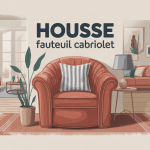 housse fauteuil cabriolet sur fauteuil moderne