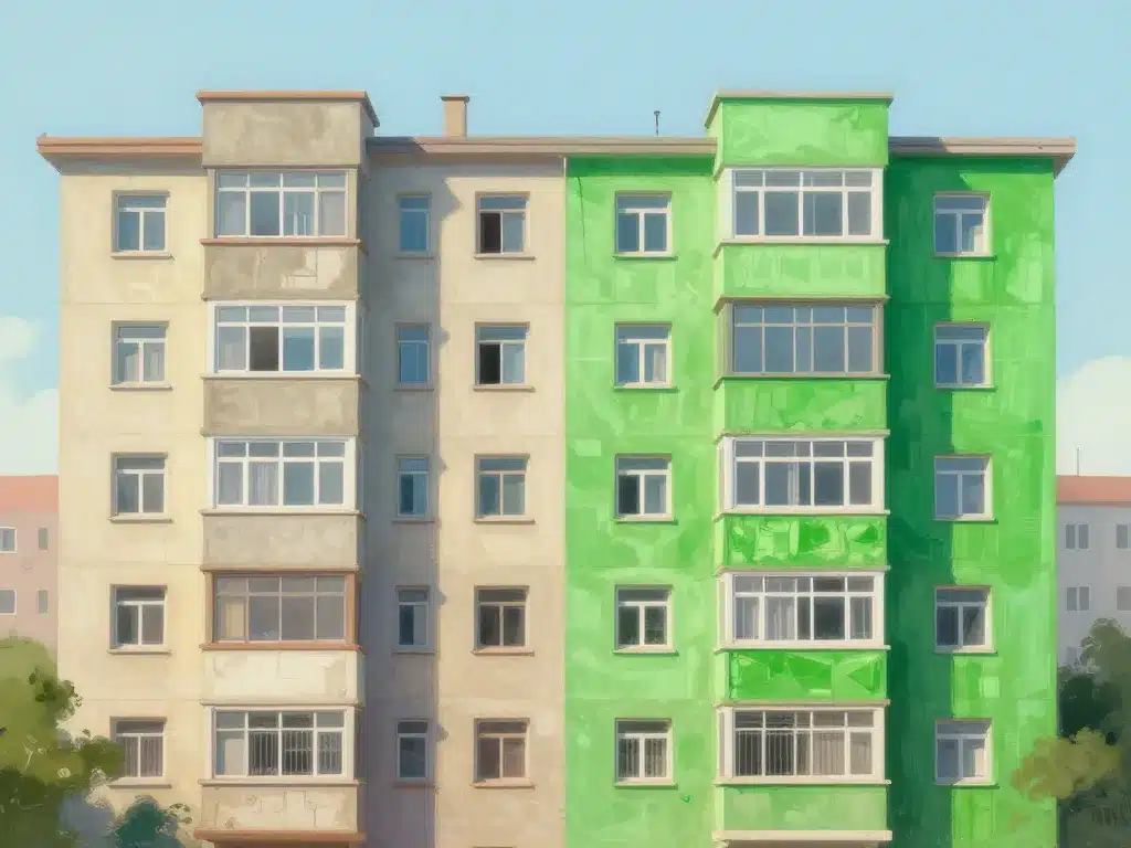 immeuble année 70 rénovation et isolation énergétique