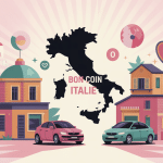Le bon coin italien illustration vectorielle immobiliers voitures objets