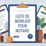 liste mobilier notaire exemple dossier et mobilier