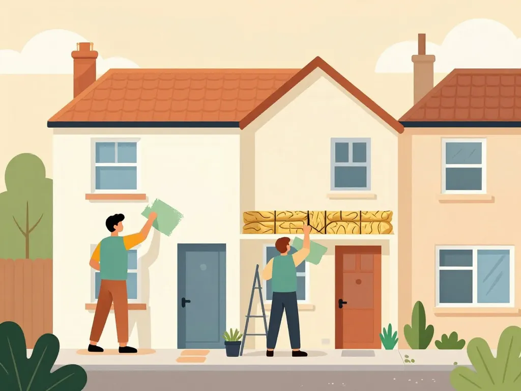 maison mitoyenne invendable transformation et valorisation