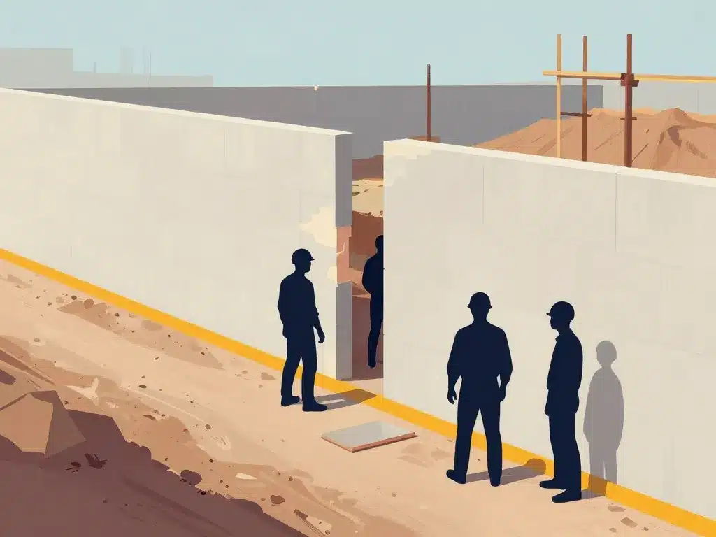 construction proche limite propriété marge d'erreur limite de propriété