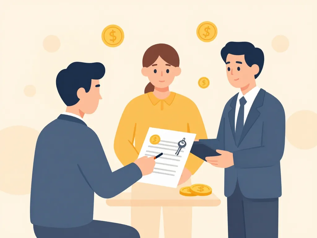 Scène bailleur curateur pour problème locataire sous curatelle impayé