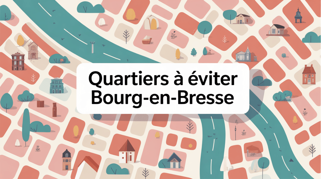 carte des quartiers à éviter bourg-en-bresse
