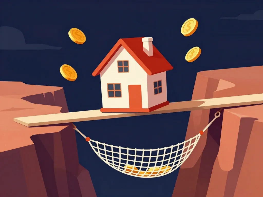 Signer un compromis de vente avant l'accord de la banque risques financiers illustration