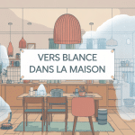 illustration solutions vers blanc maison zones touchées