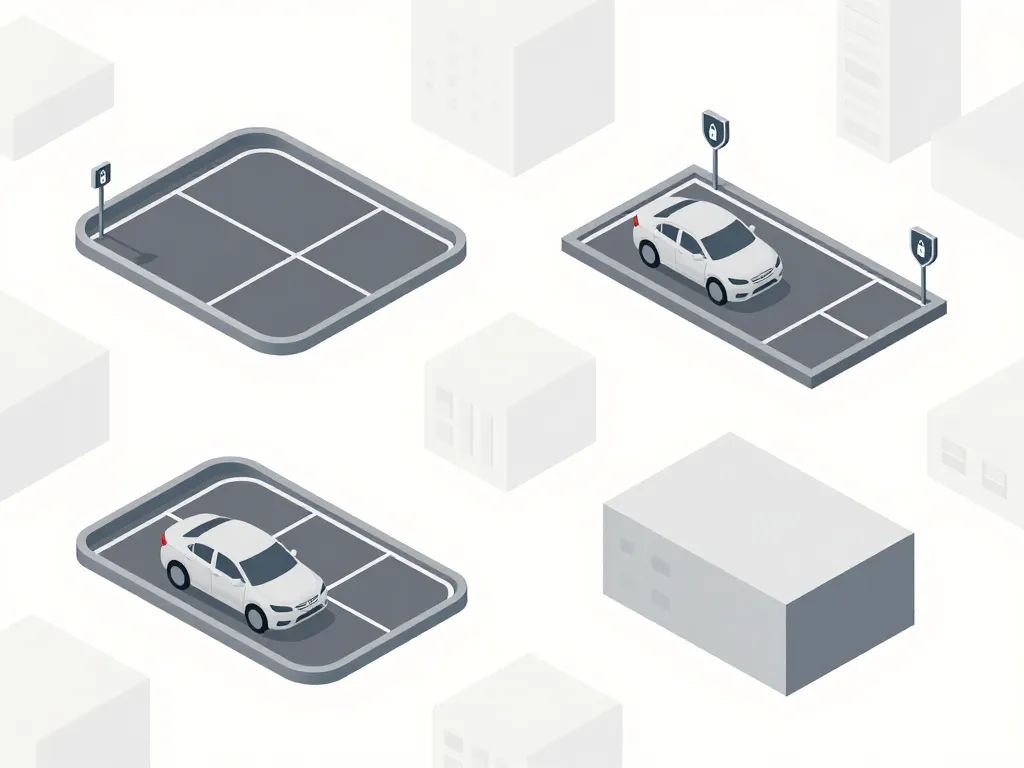 Diagramme emplacement type achat d'une place de parking