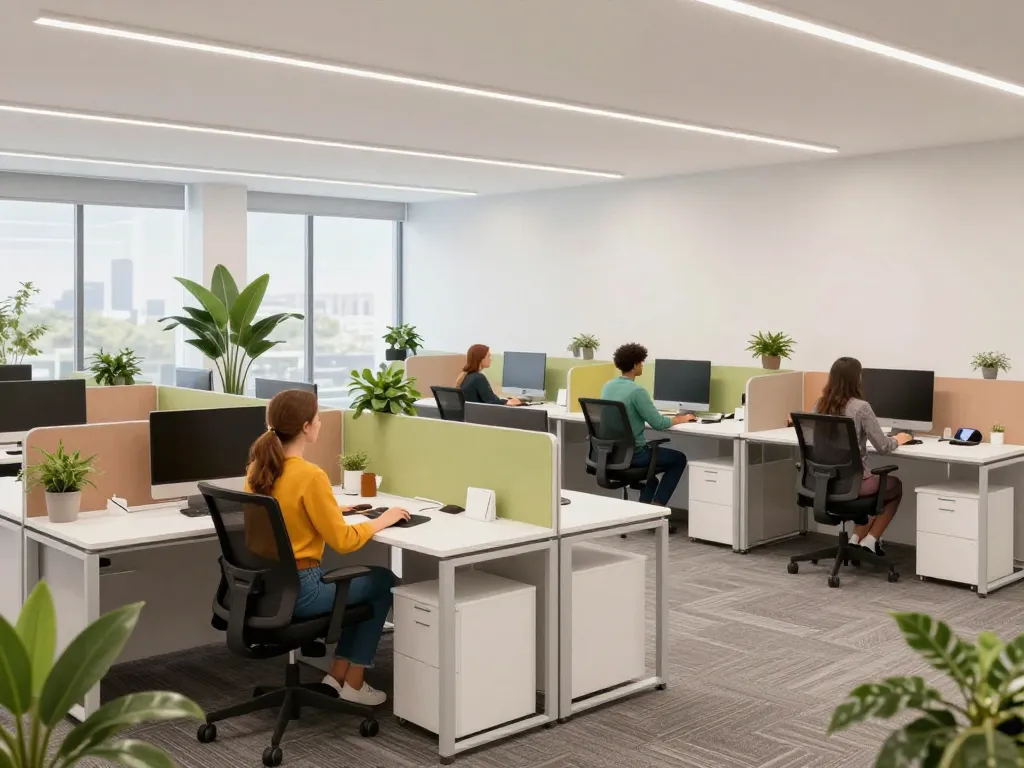 Aménagement bureau plan de campagne ergonomique