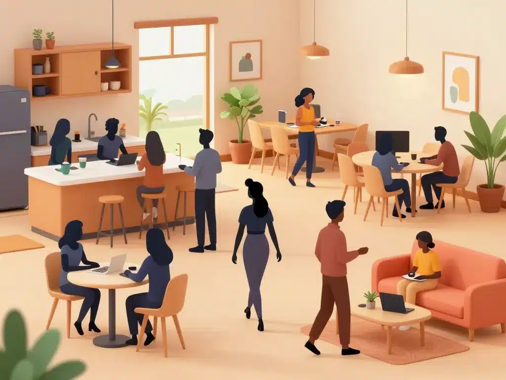 coliving définition vie quotidienne marché