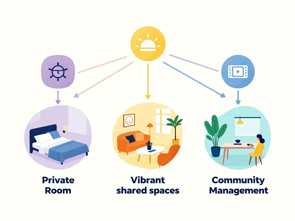 coliving définition schéma origines principes