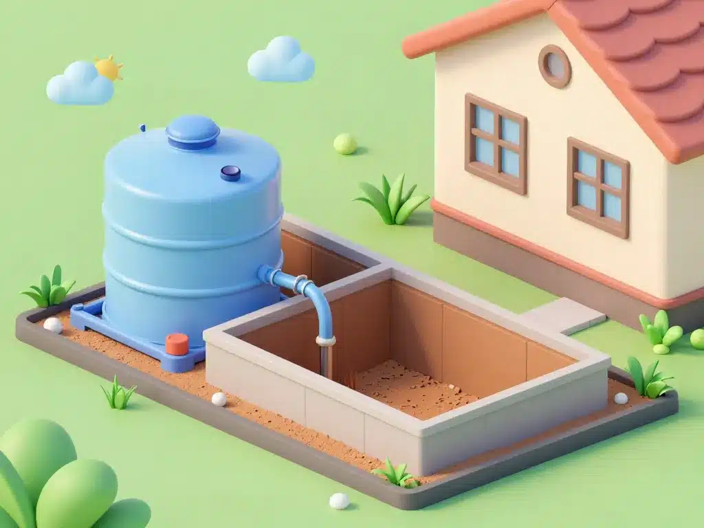 cuve recuperation eau de pluie aerienne enterree comparaison installation