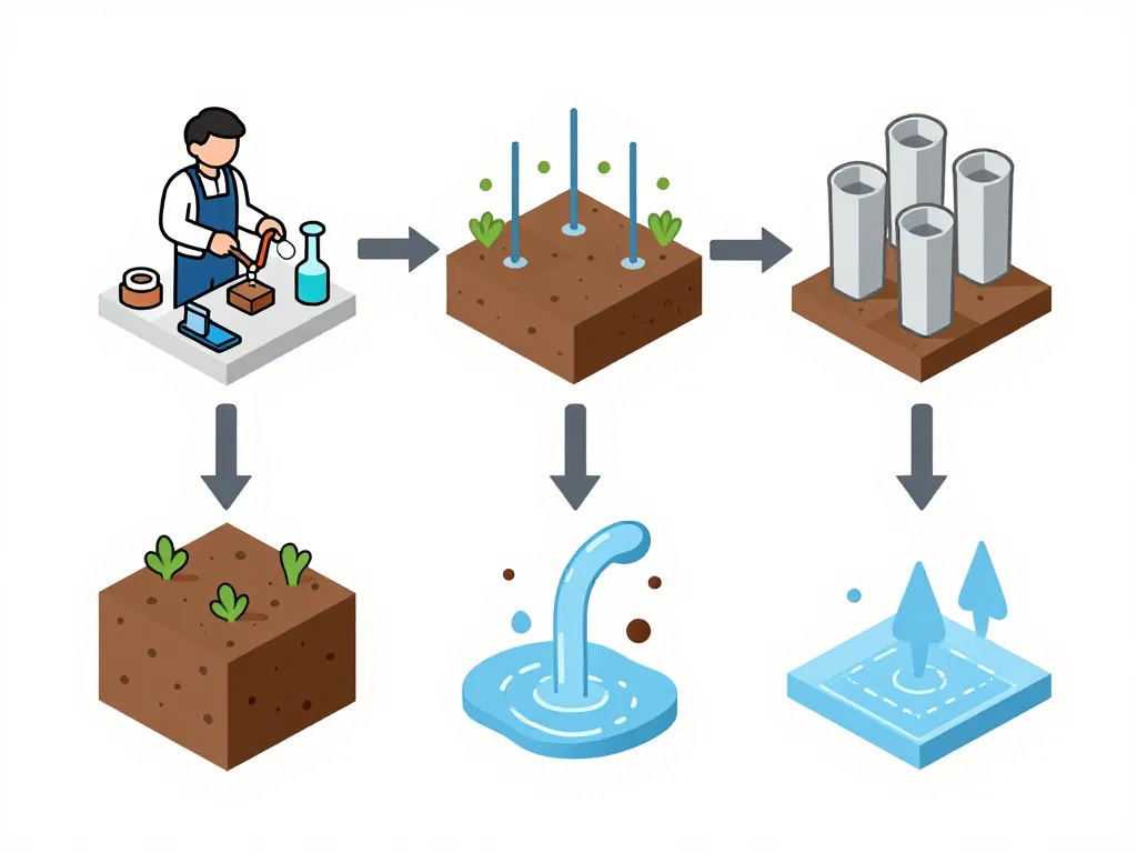 etude de sol assainissement diagramme methode