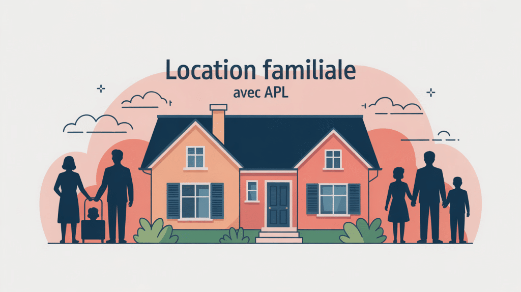 Louer à un membre de sa famille APL maison stylisée