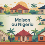 illustration nigeria maison styles architecturaux