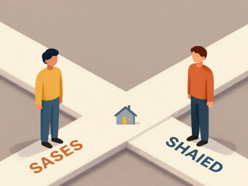 pacs indivision ou séparation de biens décision visuelle