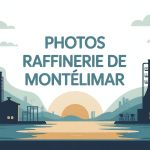photos de la raffinerie montélimar illustration vectorielle moderne