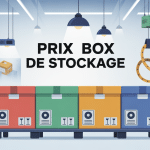 illustration moderne sur le prix d un box de stockage