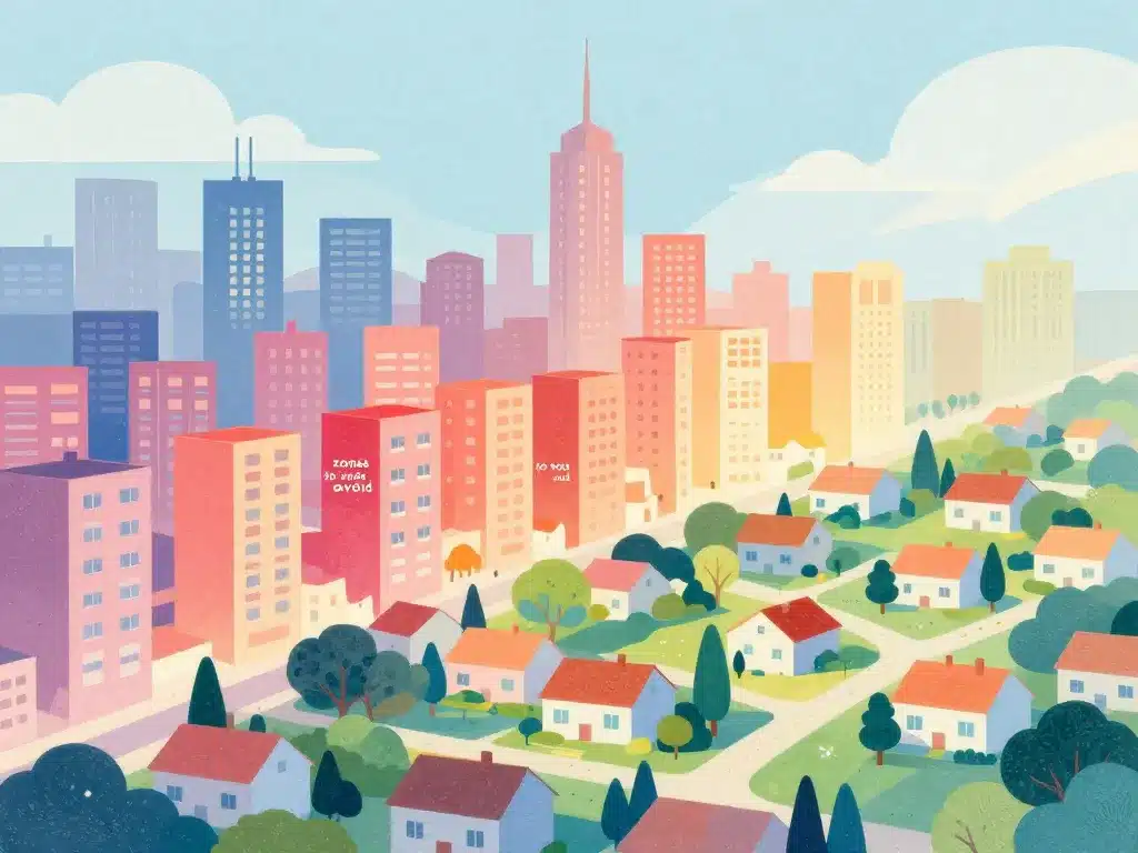 Quartier à éviter à Aubagne zones sensibles illustration contrastée