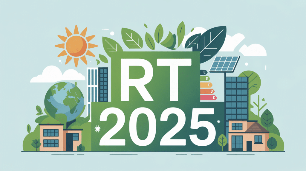 illustration rt 2025 exigences pour constructions neuves