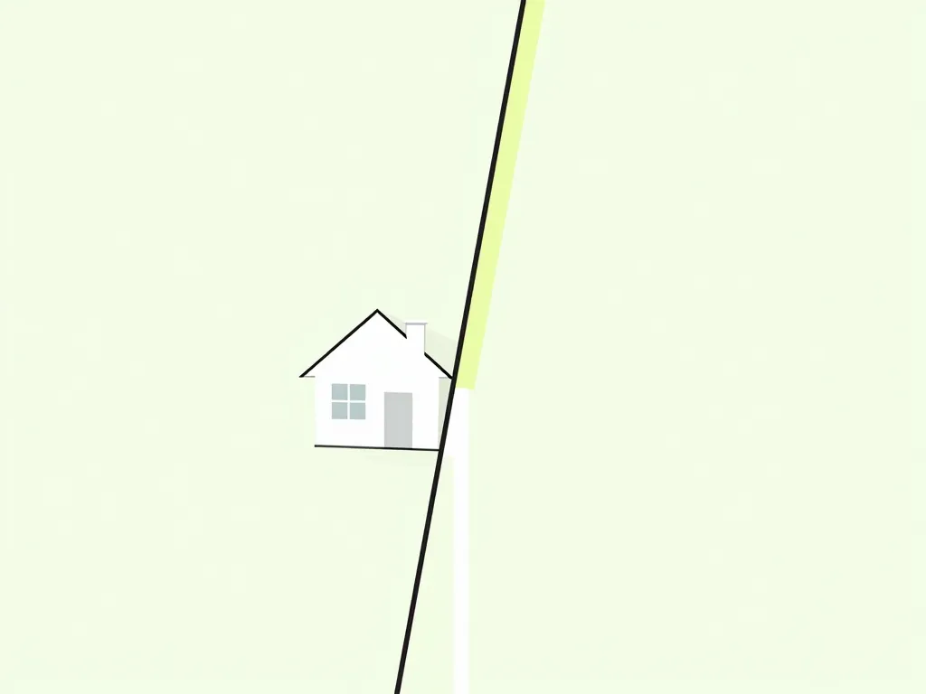 schéma limites parcelles construction en limite de propriété