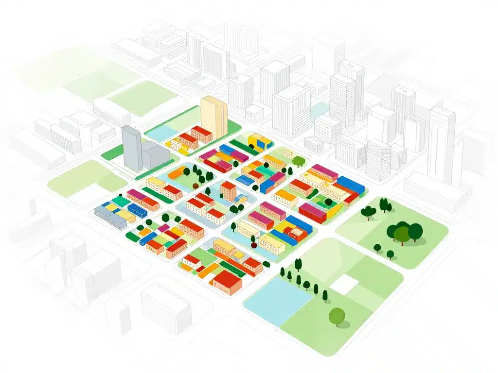 Schéma plan local d’urbanisme Toulouse zoning