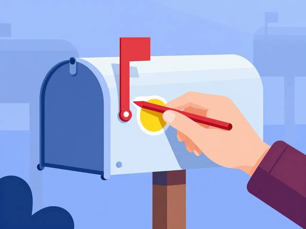 Stop pub application autocollant sur boîte aux lettres