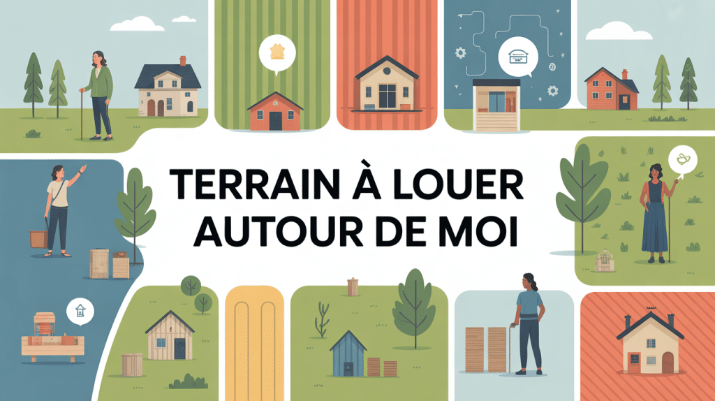Carte symbolique terrain a louer autour de moi