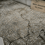 béton désactivé inconvénients terrasse fissurée