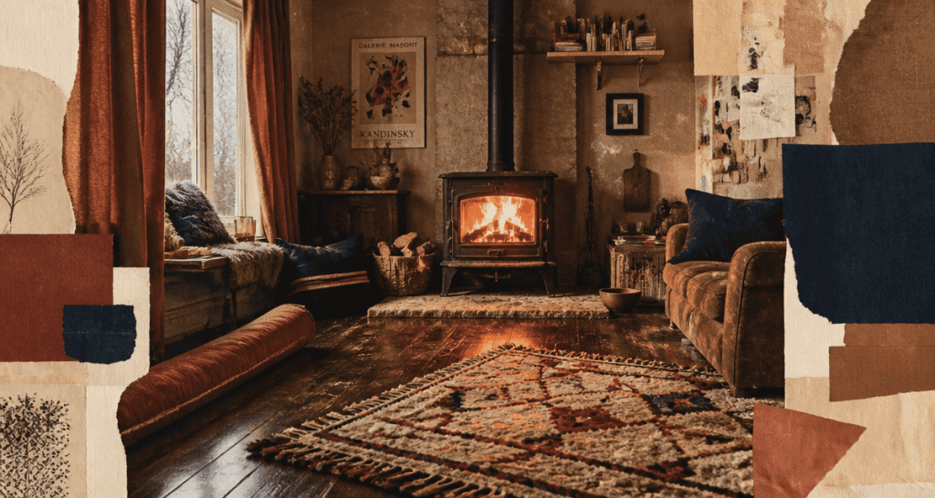comment chauffer une pièce sans électricité poêle à bois salon