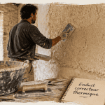 Application enduit correcteur thermique intérieur