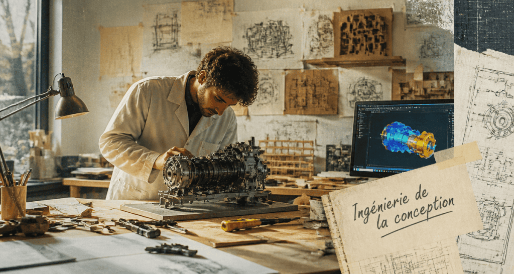 ingénieur en conception examinant un prototype