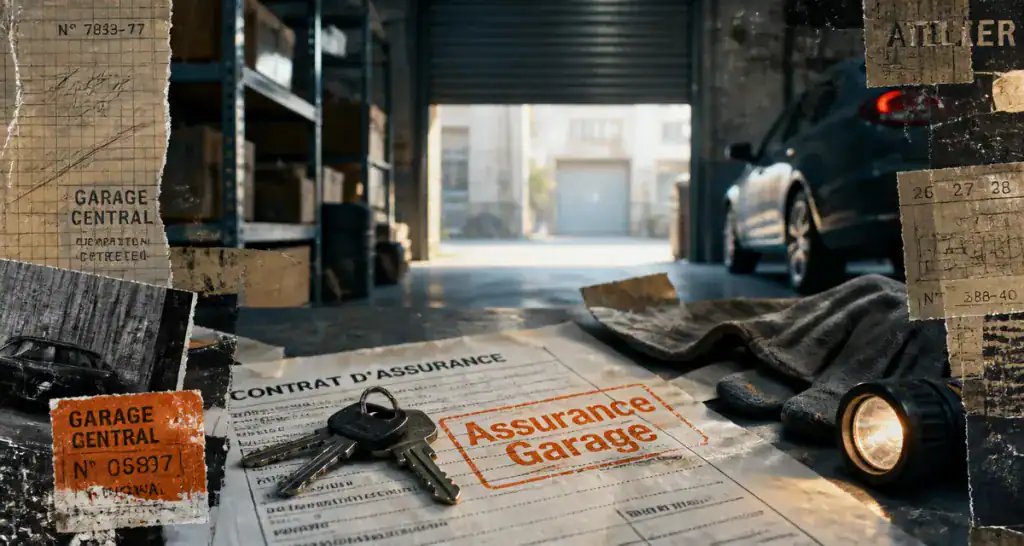 assurance pour location garage clés contrat