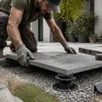 carrelage sur plot inconvenients dalle terrasse