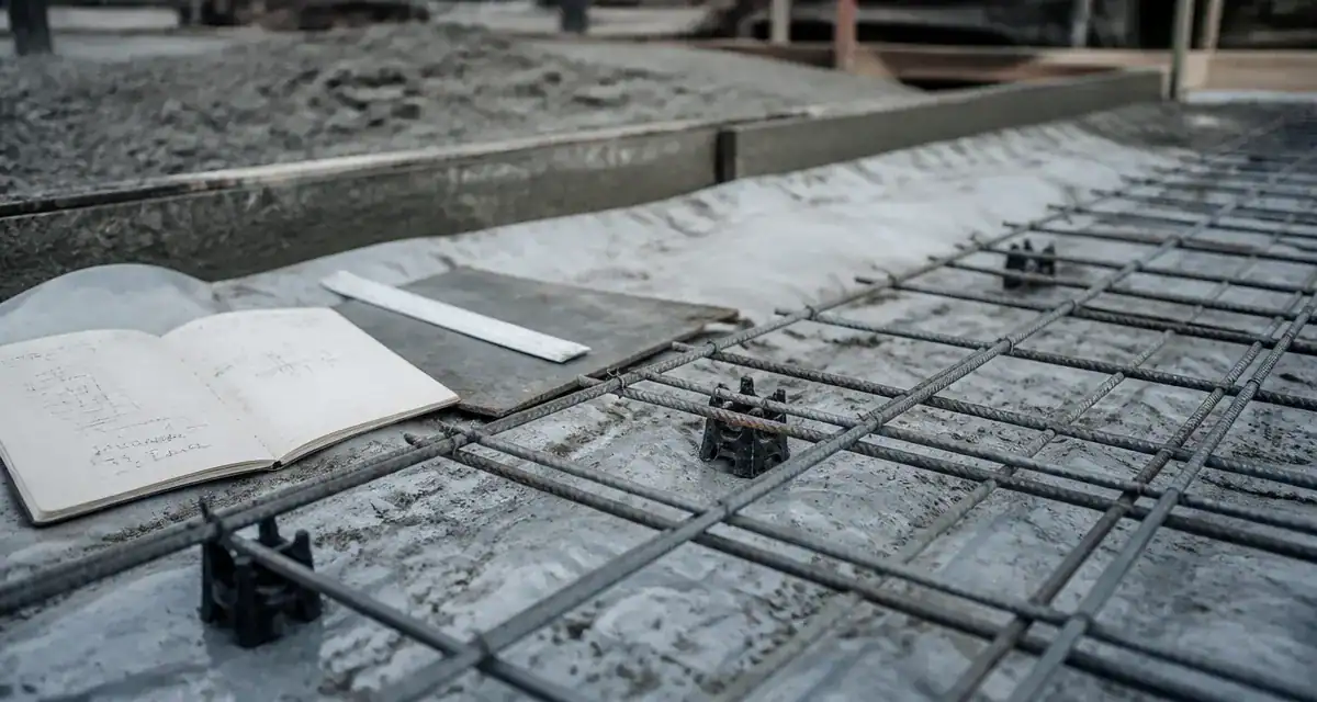 Dalle beton ferraillage : treillis soudé B500A pour éviter fissures