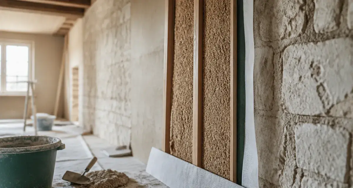 Isoler un mur en pierre avec isolation respirante en fibre de bois