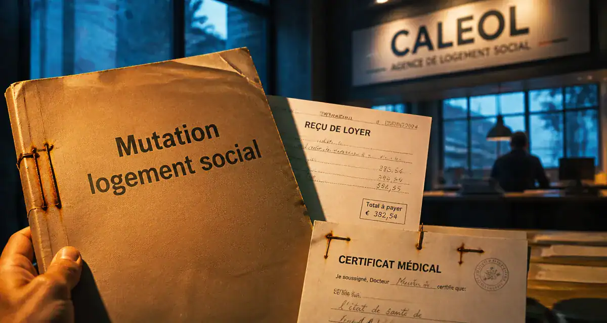 Dossier mutation logement social même bailleur : demande et justificatifs