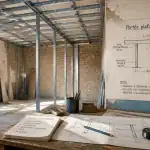 plafond autoportant distance portée schéma atelier