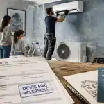 pompe à chaleur clim réversible prix installation