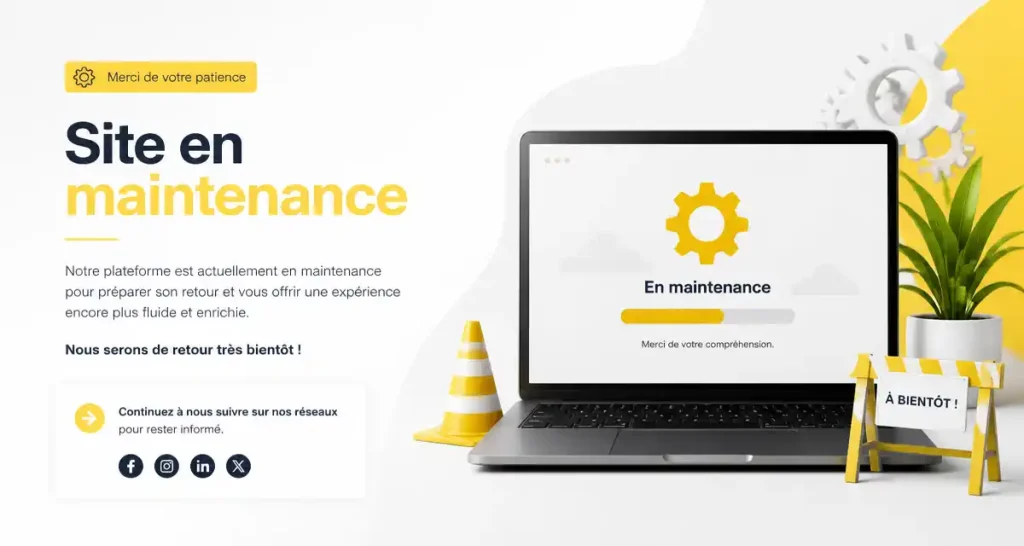 Site en maintenance