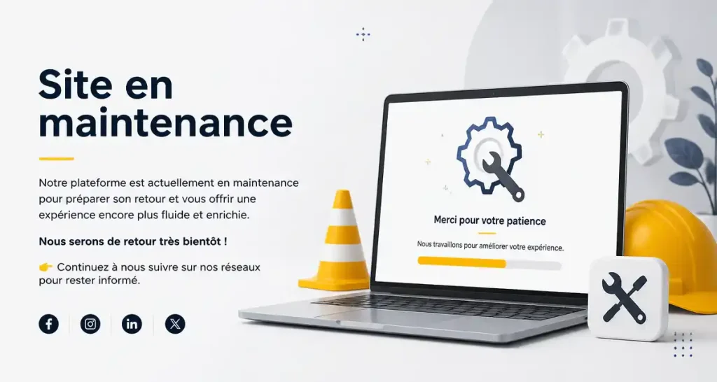 Site en maintenance